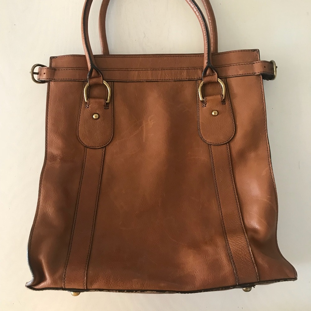 Vintage Banana Republic Leather Tote